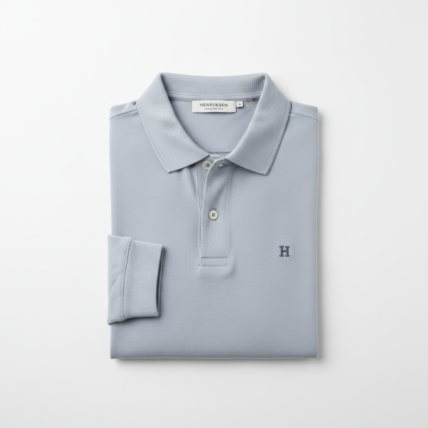 Henriksen Oslo Klassisk Piké Polo - Image 1