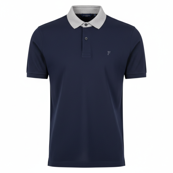 Fjellmann Contrast Collar Polo - Image 1