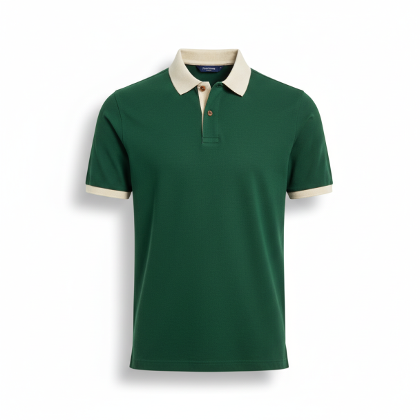 Fjellmann Contrast Collar Polo - Image 2