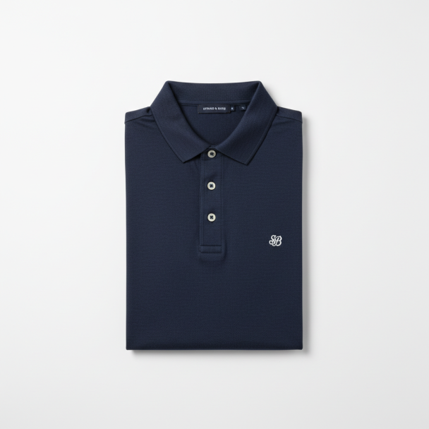 Strand & Berg Slim Fit Polo - Image 2