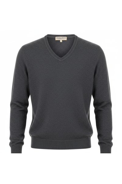Brekke & Sønner Cashmere V-hals