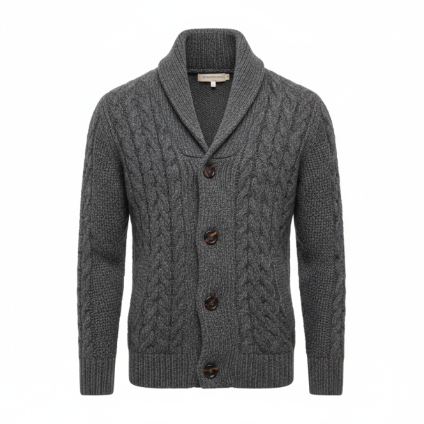 Henriksen Oslo Shawl Collar Cardigan
