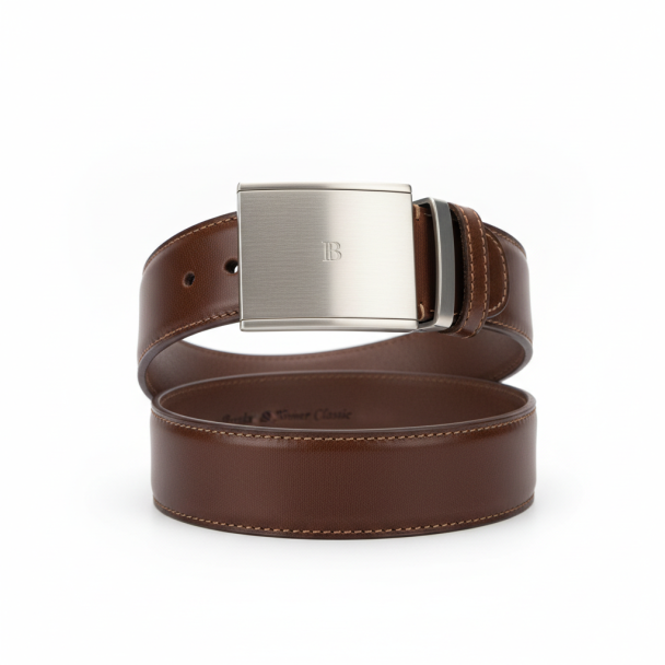 Brekke & Sønner Lærbelte Classic - Image 2