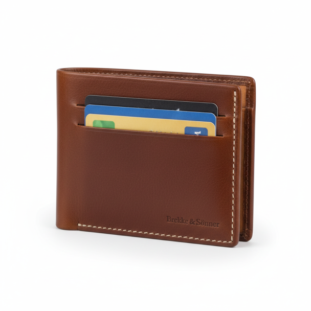 Brekke & Sønner Bifold Lommebok